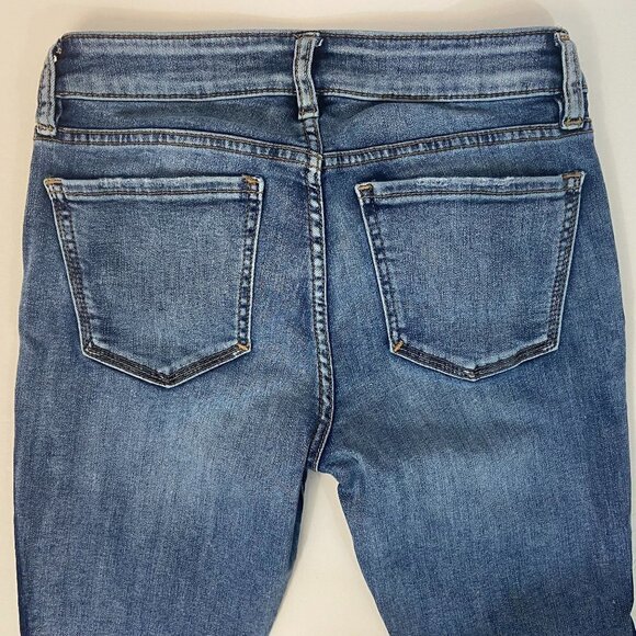 Silver Jeans Aiko Ankle Skinny Women's Size 27 (27 x 27) Mid Rise Rough Hem - Picture 9 of 12